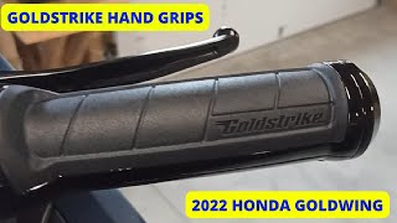 GOLDSTRIKE HAND GRIPS FOR GOLDWING