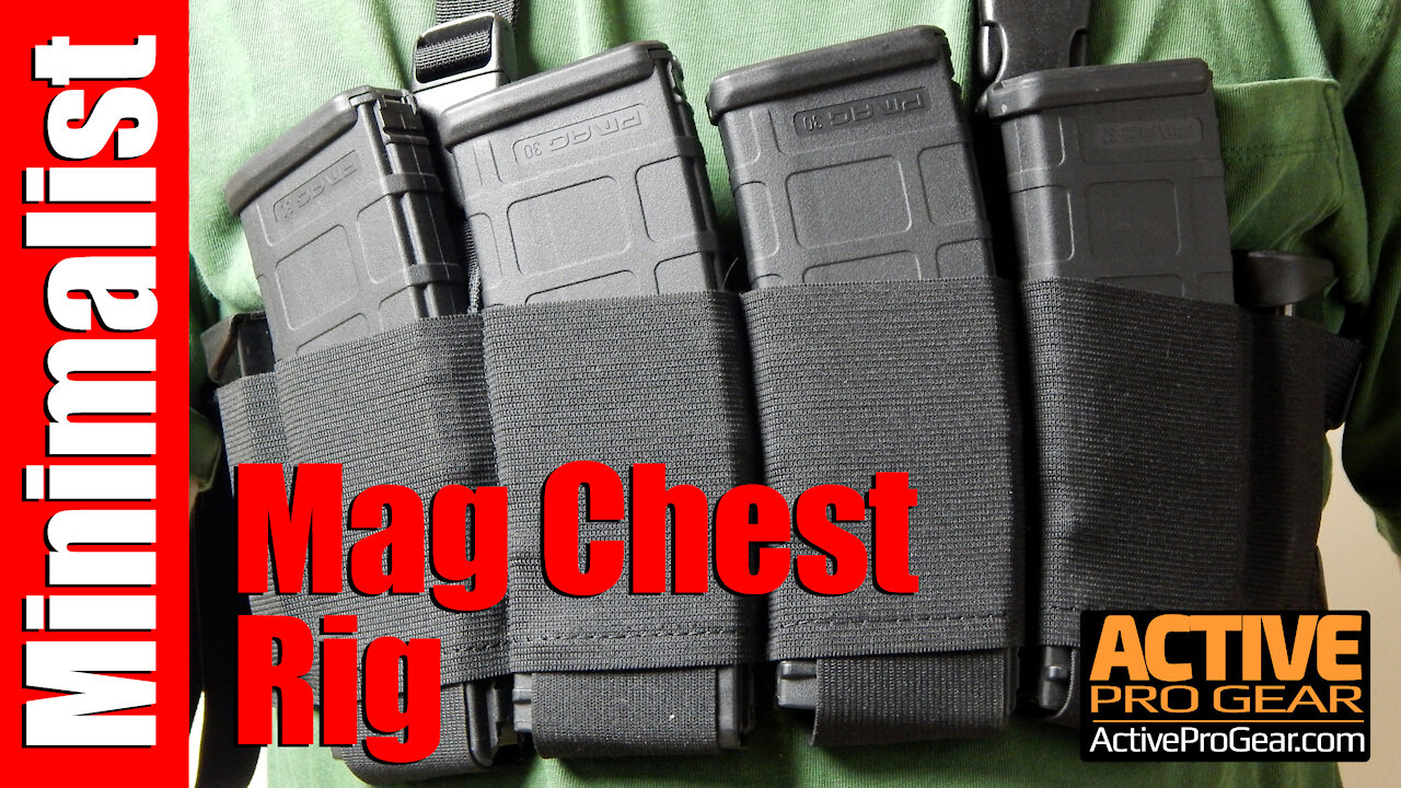 AR-15 Magazine Minimalist Chest Rig