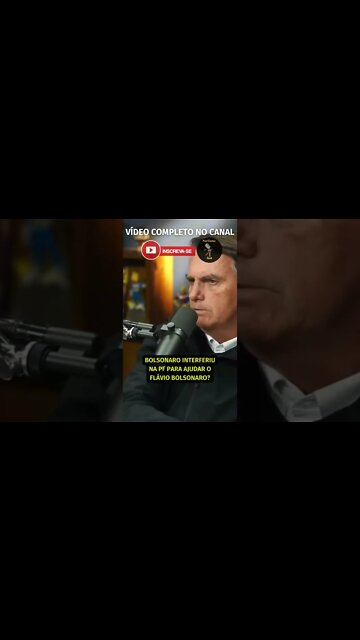 BOLSONARO INTERFERIU NA PF? #shorts #bolsonaro #policiafederal #flowpodcast #jairbolsonaro