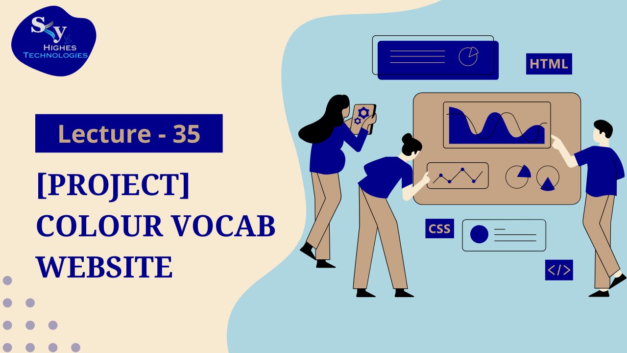 35. [Project] Colour Vocab Website | Skyhighes | Web Development