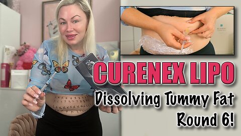 Dissolving Tummy Fat with Curenex Lipo, Round 6 ! AceCosm.com and code Jessica10 saves You Money