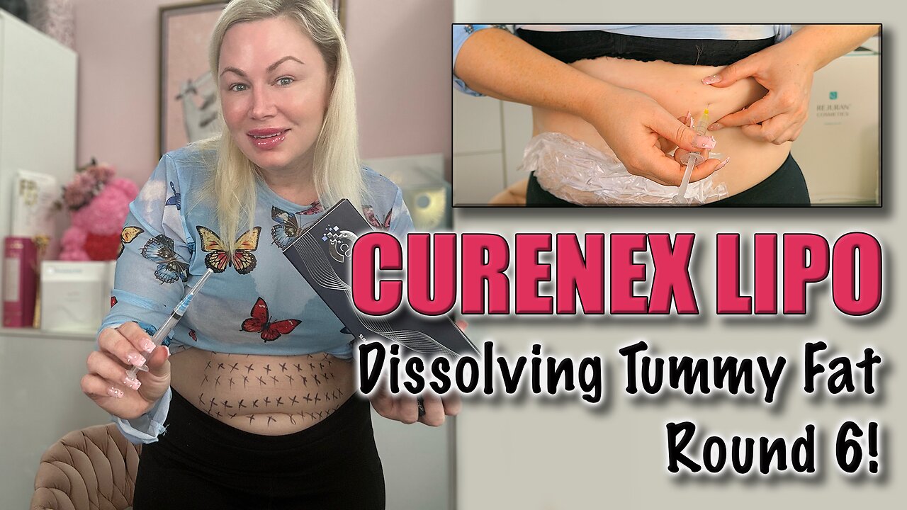 Dissolving Tummy Fat with Curenex Lipo, Round 6 ! AceCosm.com and code Jessica10 saves You Money