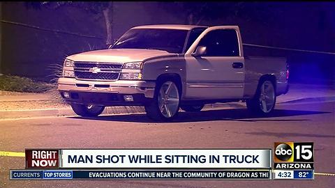 Man in truck shot in Tolleson