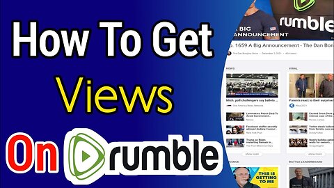 Rumble Rumble: Boost Your Followers and Views