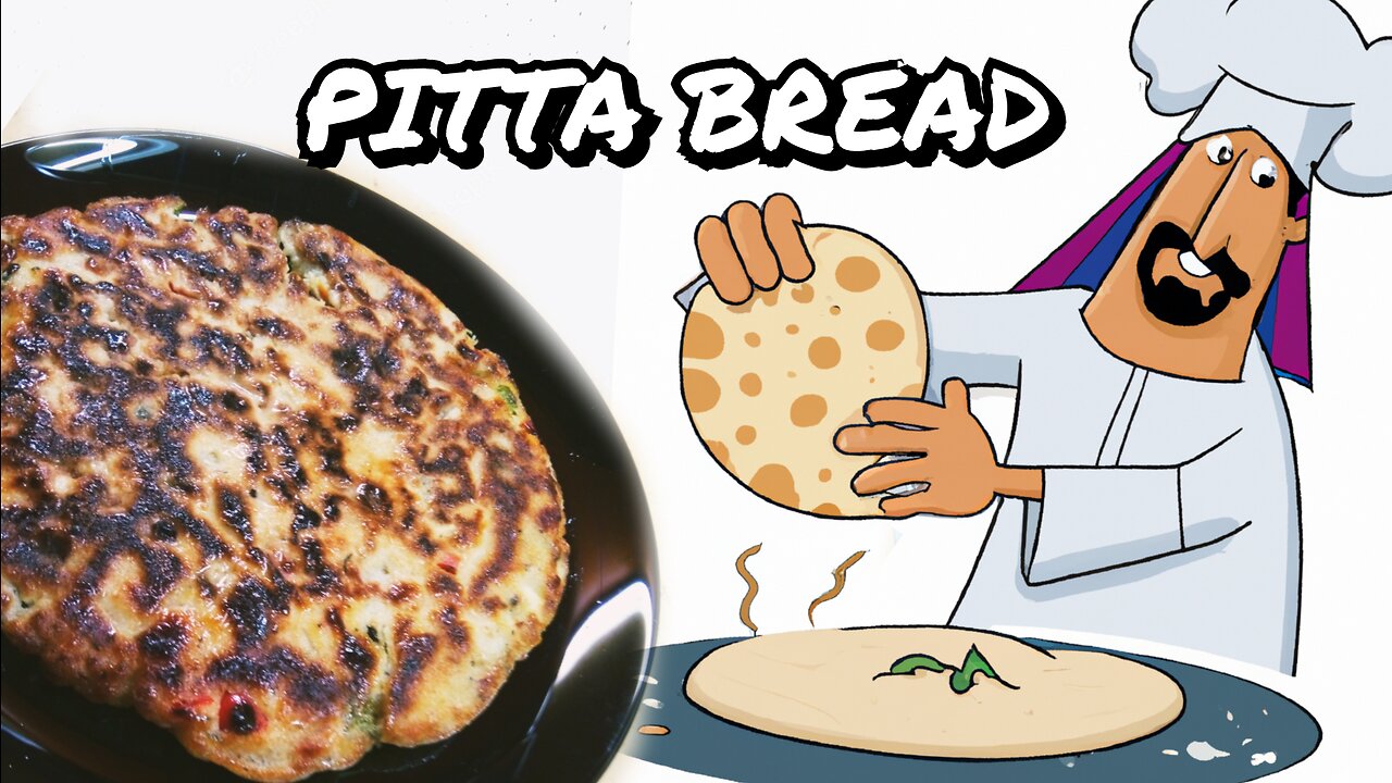 PITTA BREAD with vegetables! CHILDREN LOVE THEM!