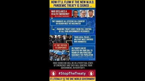 The WHO world health organization Treaty Should Scare The H£LL Out Of You! Hw/ Dr. David Martin 9-15