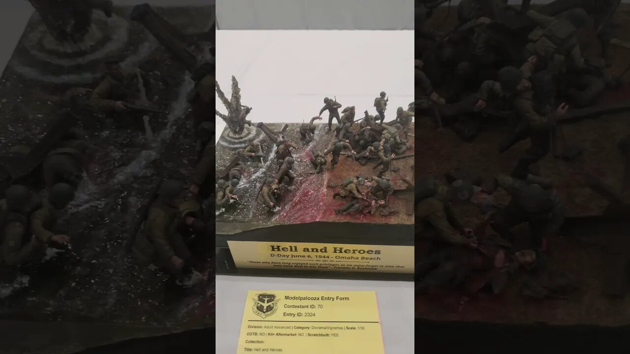 Modelpalooza 2023 #dday #diorama #scalemodel