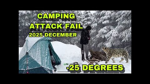 Snow Camping Adventure ASMR | बर्फ़ में कैंपिंग? Winter CAMPING IN INDIA