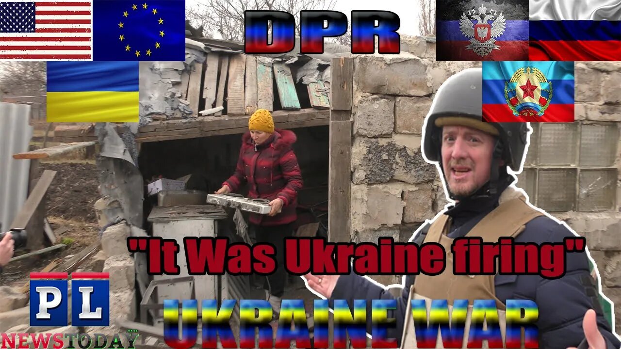 Residents clame "It Was Ukraine firing" On Their Homes