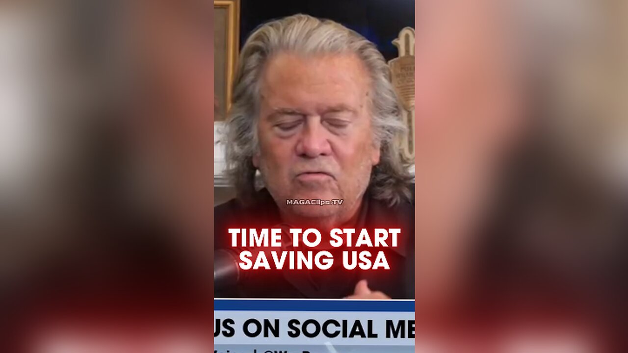 Steve Bannon: Trump Has More To Do Than Any Other President To Save America