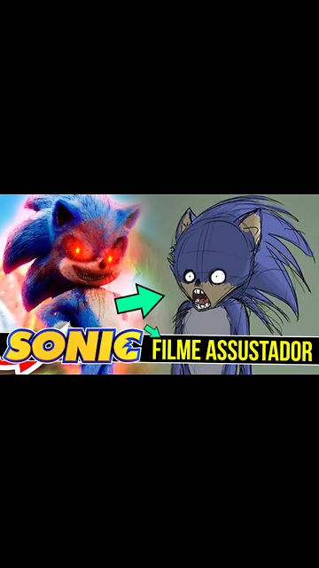 Assustador Filme do Sonic | Sonic Meow #shorts
