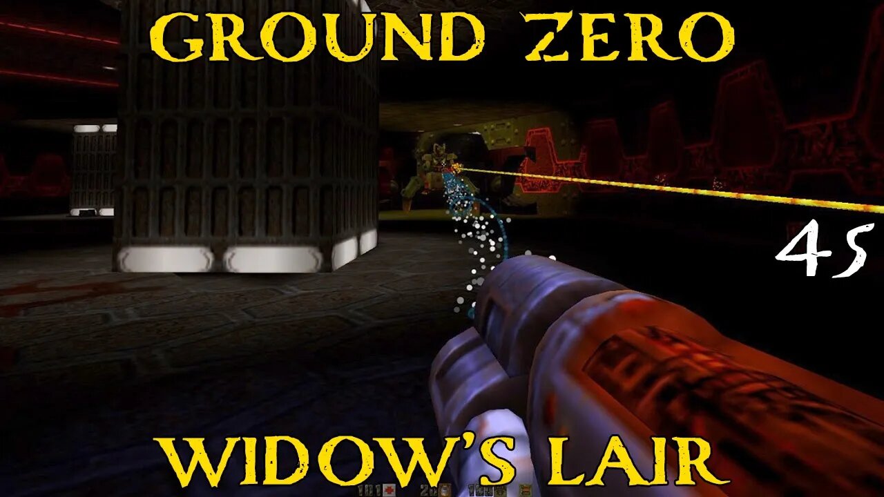 Quake 2 Mission Pack - Ground Zero - Campaign Mission: Widow's Lair | Final Boss Fight