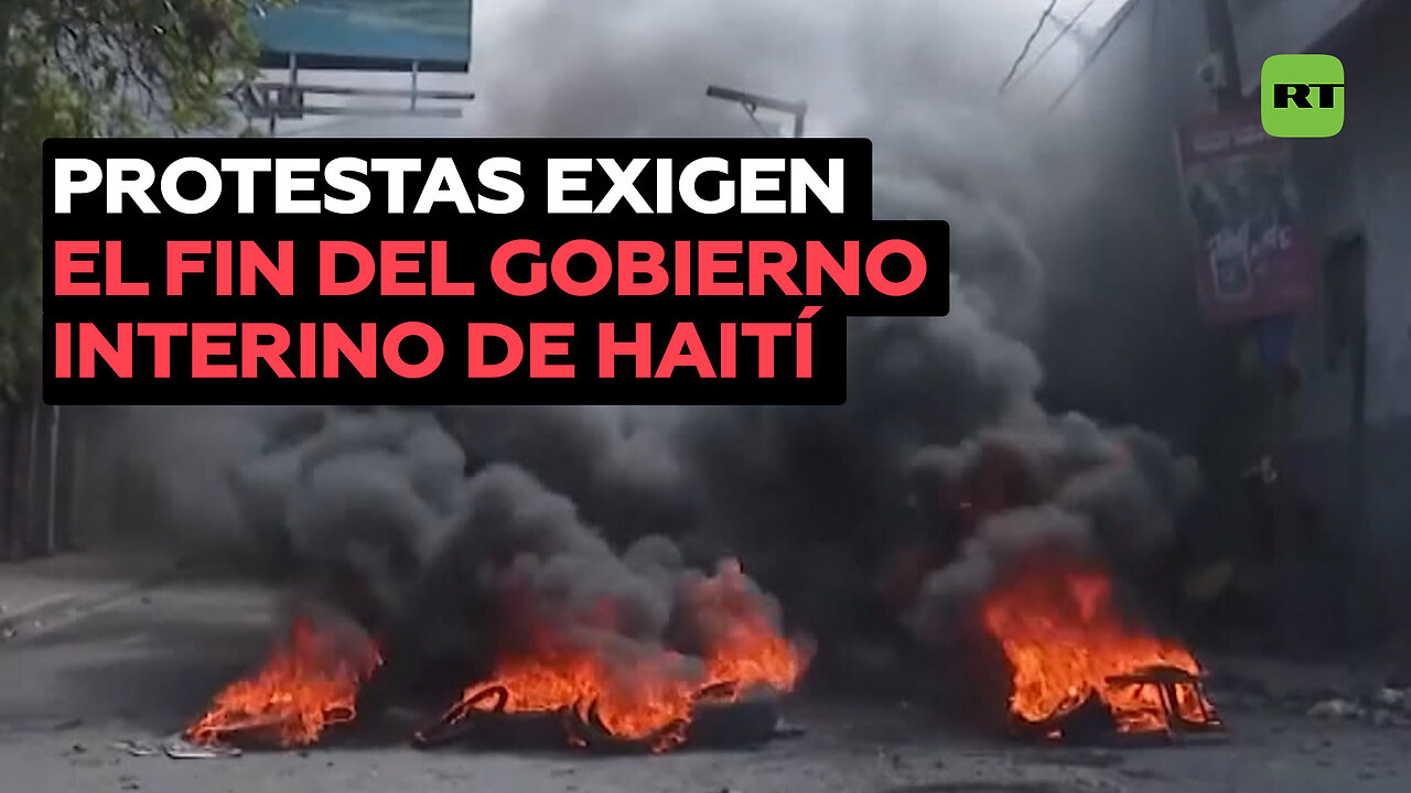 Protestas multitudinarias en Haití piden la destitución del gobierno interino