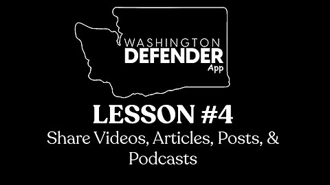 Lesson 4 Share Videos, Articles, Posts, and Podcasts