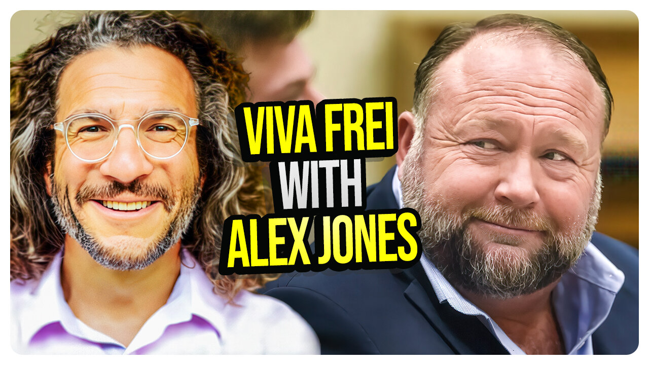 Viva Frei Live on Alex Jones InfoWars at 13:00! Elon Musk Tim Walz, AND MORE!