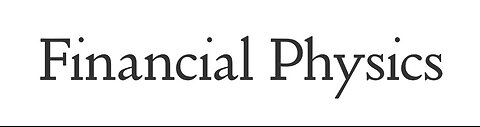 Financial Physics Session 16