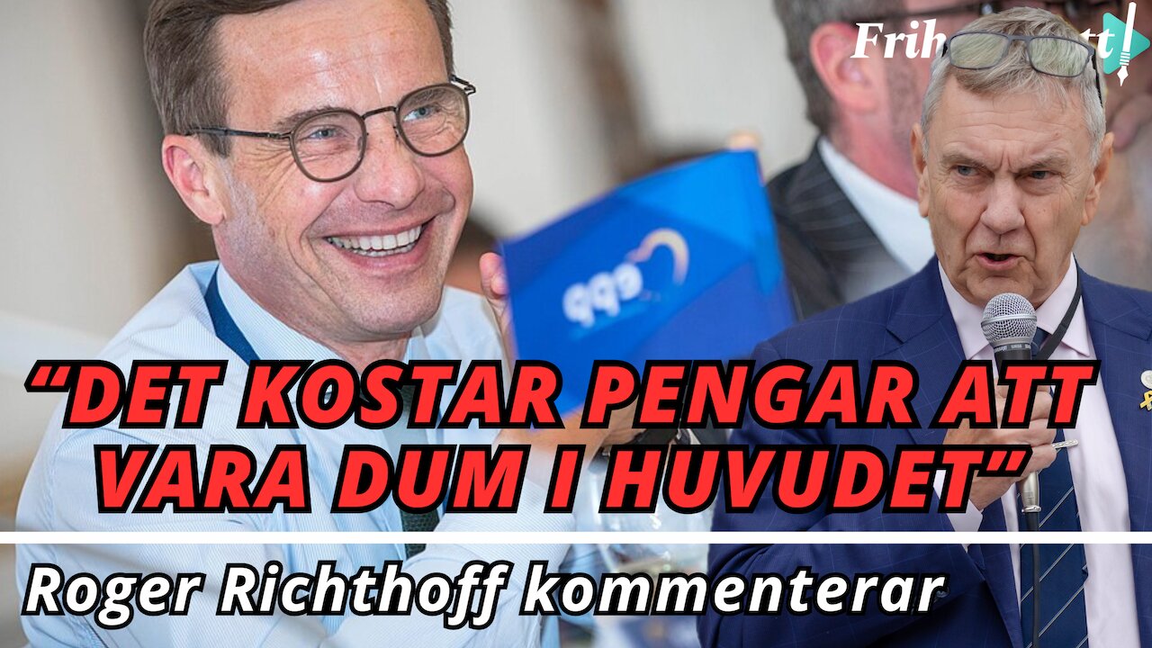 Richthoff totalsågar Ulf Kristersson: "Hur korkad får man vara?"