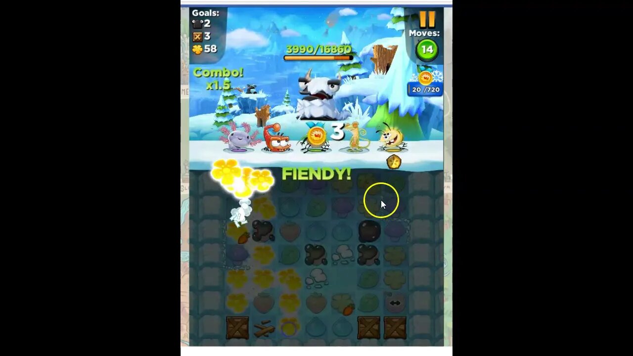 Best Fiends Level 60 Audio Talkthrough