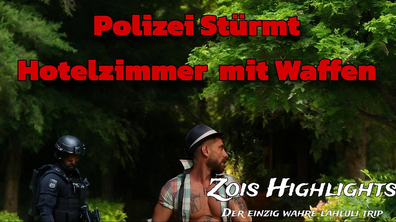 Polizei stürmt Zois Hotelzimmer mit Waffen