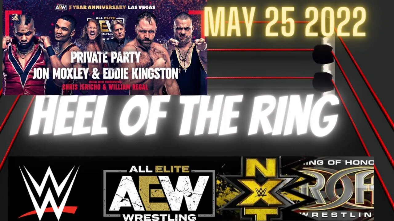 🚨HEEL OF THE RING WRESTLING🤼 PODCAST AEW Dynamite RECAP