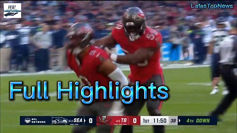 Tampa Bay Buccaneers vs Seattle Seahawks Full Highlights