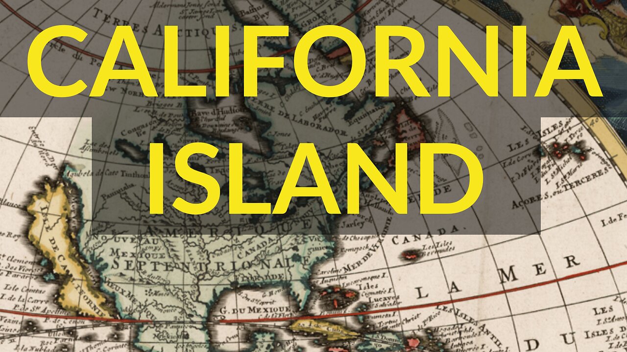 California is an Island! Old Maps Show Hidden Truth Before Mud Flood