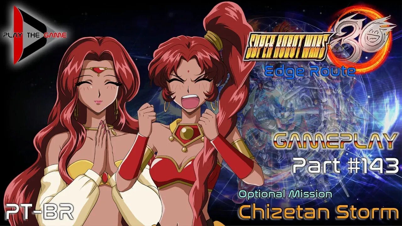 Super Robot Wars 30: #143 Optional Mission - Chizetan Storm [PT-BR][Gameplay]