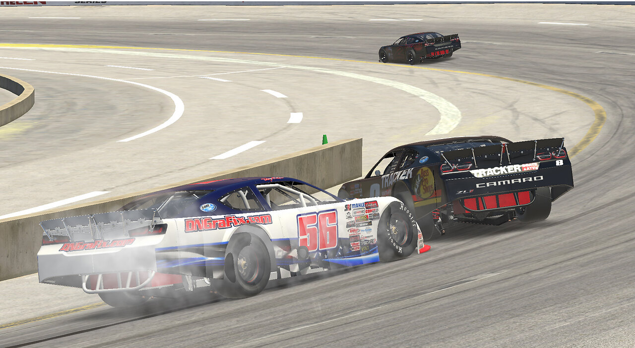 Cars Tour on iRacing at South Boston Speedway