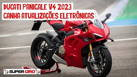 Ducati Panigale V4 ganha atualizações eletrônicas para 2023 #CANALSUPERGIRO