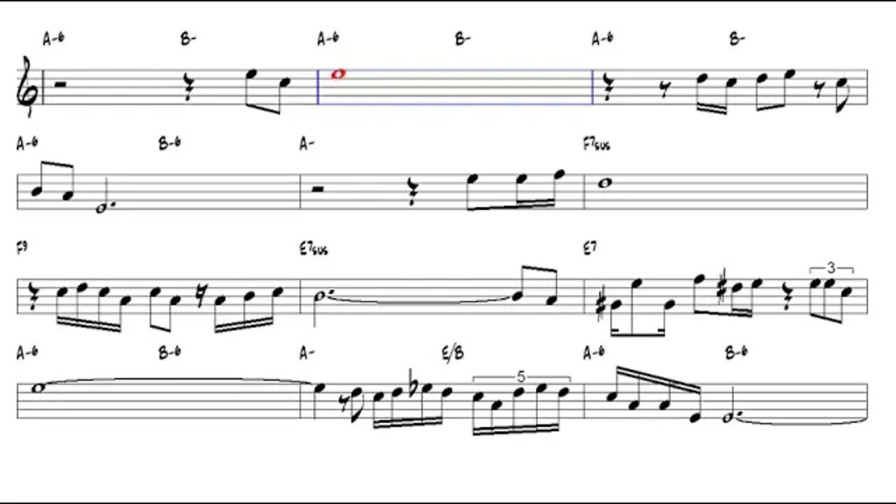 Summertime George Gershwin 1935 Alto Sax