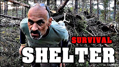SURVIVAL-SHELTER FAST OHNE HILFSMITTEL!