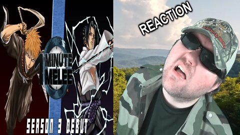 One Minute Melee S3 EP1 - Ichigo vs Sasuke (Bleach vs Naruto) REACTION!!! (BBT)