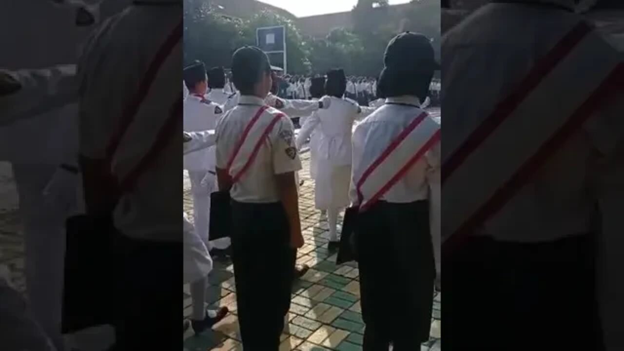 PASKIBRAKA DAERAH CURUG TANGERANG. PESERTA ADA DARI PUTRA DAERAH MUARA GELUMPAI JARAI SUMSEL.