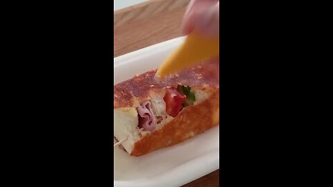 A. New way to make cheesy and crispy sandwich stick recipe