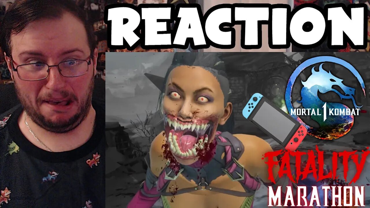 Gor's "Mortal Kombat 1" Fatalities...But on Nintendo Switch REACTION (My GOD!)