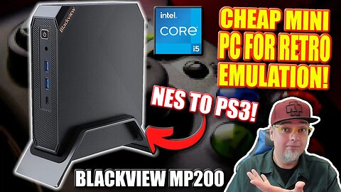 The Blackview MP200 Mini Intel 5 Gaming PC Is GREAT For RETRO Gaming!