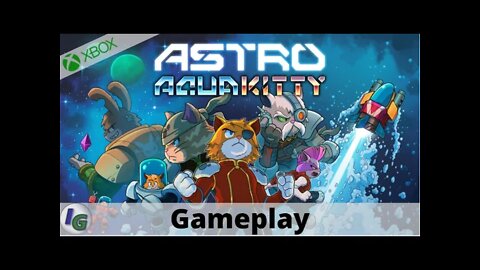 Astro Aqua Kitty Gameplay on Xbox