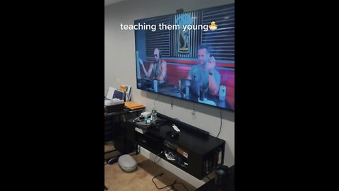TEACHING THEM YOUNG