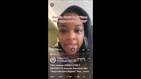 This woman ABSOLUTELY DESTROYS Kamala Harris on her “Reproductive Rights” Propaganda