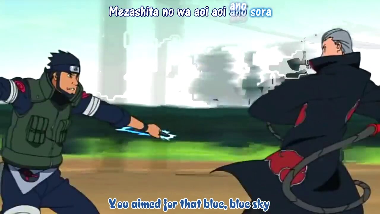 Naruto Shippuden Opening 3 | Blue Bird + Karoake Lyrics