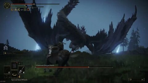 ELDEN RING Boss Fight - Greatstone Dragon Adula