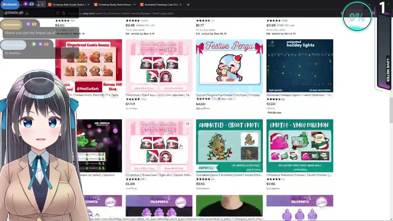 [Miyune] searches for Ahegao Santa?