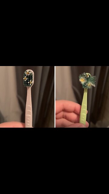 Why do men’s tooth brushes ALWAYS look like this?