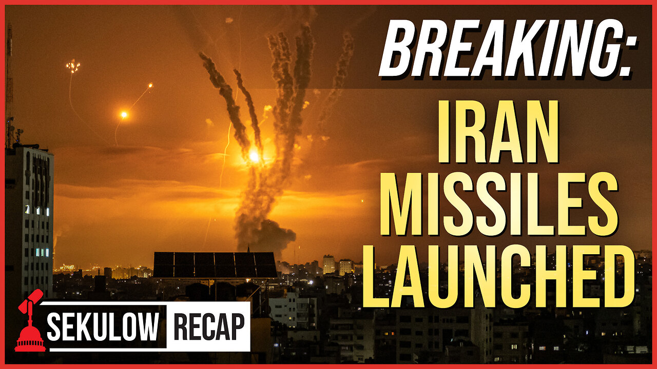 BREAKING: Iran Missiles Launched