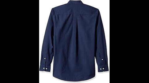 Amazon Essentials Men's Regular-Fit Long-Sleeve Pocket Oxford Shirt