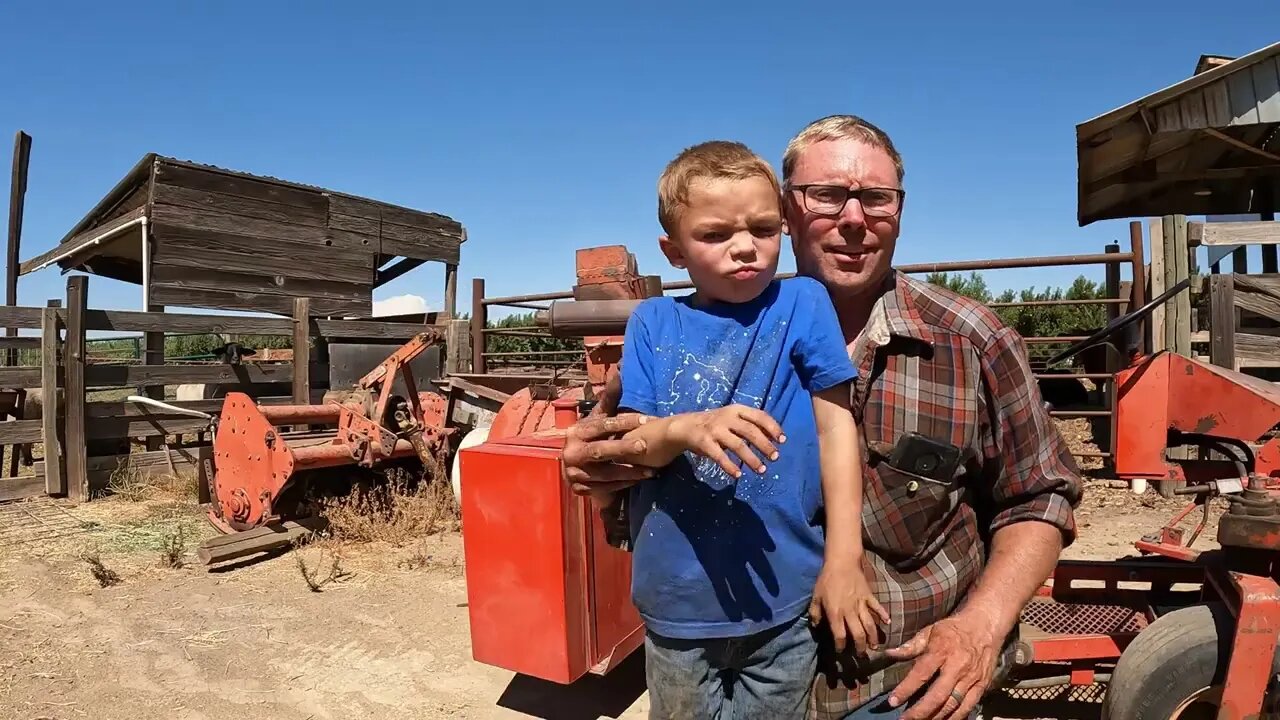 How does an Almond Sweeper work? Watch us prep it for Almond Season!!!