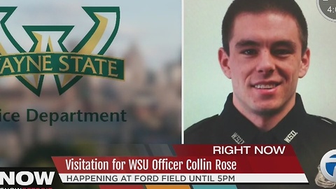 Visitation for Officer Collin Rose