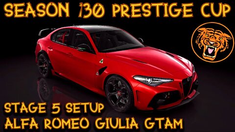 CSR2: Season 130 Prestige Cup Car: Alfa Romeo Giulia GTAm - Stage 5 Setup