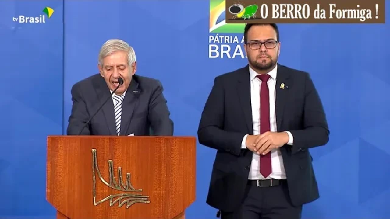 Gen Augusto Heleno - Fórum sobre proteção de Fronteiras e Divisas