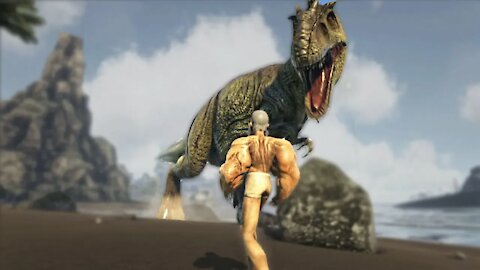 When your a beach noob in Ark... [Cinematic]